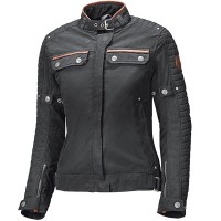 Held Ladies Bailey Wax Textile Jacket - Black