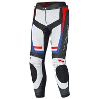 Held Rocket 3 Leather Trousers - Black / White / Red / Blue