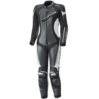 Held Ladies Ayana 2 One Piece Leather Suit - Black / White