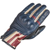 Held Paxton Glove - Blue / Beige / Burgundy