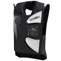 Helite E-GP Air Electronic Inflatable Vest - Black