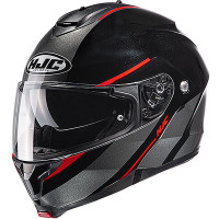 Koop De HJC C91 Tero Grijs - Geel XS