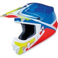 HJC CS-MX II - Ellusion Blue White Fluo