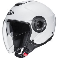 HJC i40 - Semi Flat Pearl White