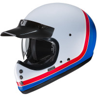 HJC V60 - Scoby White / Red / Blue 