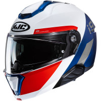 HJC i91 - Bina White / Blue / Red