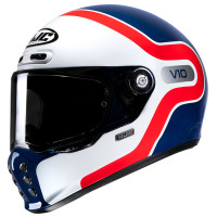 HJC V10 - Grape White / Red / Blue