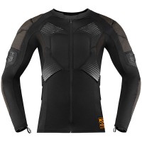 Icon Field Armour Compression Shirt - Black