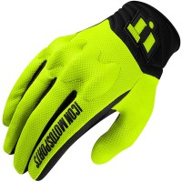 Icon Anthem 2 Textile Gloves - Hi-Viz Yellow
