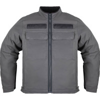 Icon Mototanker CE Textile Jacket - Grey