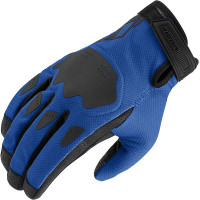 Icon Hooligan CE Gloves - Blue / Black