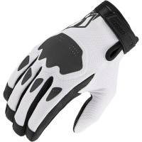 Icon Hooligan CE Gloves - White / Black