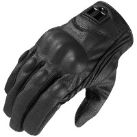 Icon Pursuit CE Touchscreen Textile Gloves - Black