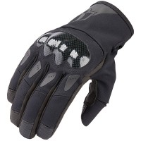 Icon Stormhawk Textile Gloves - Black