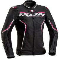 Ixon Ladies Trinity Jacket - Black / White / Fuchsia