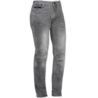 Ixon Ladies Cathelyn Textile Jeans - Light Grey