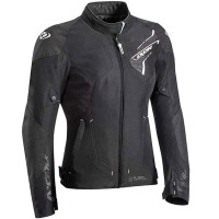 Ixon Ladies Luthor Textile Jacket - Black / White