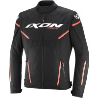 Ixon Striker 2 Textile Jacket - Black / White / Red