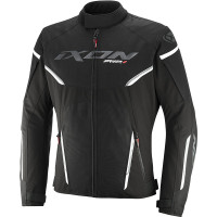 Ixon Striker 2 Textile Jacket - Black / White