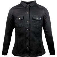 John Doe Ladies Motoshirt Textile Jacket - Black