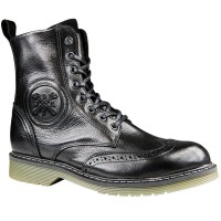 John Doe Ladies Sixty Leather Boots - Black Budapest 