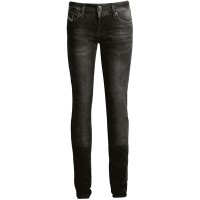 John Doe Ladies Betty High Aramid Jeans - Worn Black 