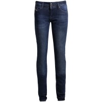 John Doe Ladies Betty High Aramid Jeans - Worn Dark Blue