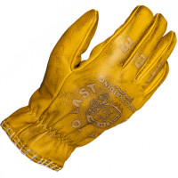 John Doe Coyote Leather Gloves - Yellow / Grey