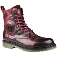 John Doe Ladies Sixty Leather Boots - Bordeaux