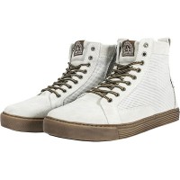 John Doe Neo Leather Boots - White / Brown