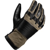 John Doe Durango Leather Gloves - Black / Camel