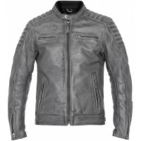 John Doe Leather Storm Jacket - Grey