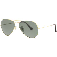 John Doe Sunglasses - Aviator Shiny Gold
