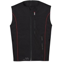 Keis V501RP Premium Heated Vest - Black / Red