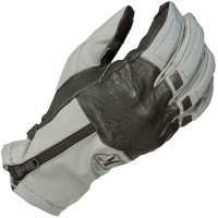 Klim Vanguard Gore-Tex Short Leather Gloves - Monument Grey