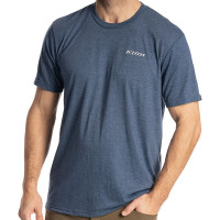 Klim Frontier Tri-Blend Tee - Heathered Neptune / Peyote