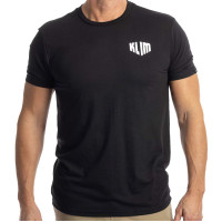 Klim Full Throttle Tri-Blend T-Shirt - Black / White