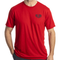 Klim Full Throttle Tri-Blend T-Shirt - Classic Red / Asphalt
