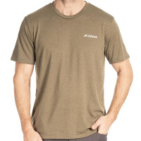 Klim Hawley Tri-Blend T-Shirt - Military Green Frost / Russet Orange