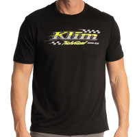 Klim Heritage Tri-Blend Tee - Black / Hi-Vis