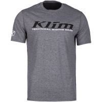 Klim K Corp T-Shirt - Grey Frost / Black