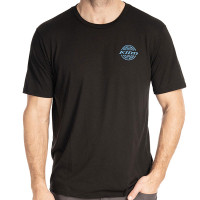 Klim Live to Ride Tri-Blend T-Shirt - Black / Imperial Blue