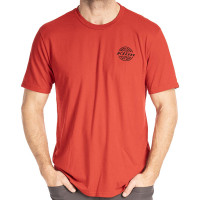 Klim Live to Ride Tri-Blend T-Shirt - Classic Red / Black