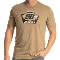 Klim Pioneer 99 Tri-Blend Tee - Coyote Brown Heather / Monument