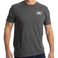 Klim Rippin' Tri-Blend T-Shirt - Heathered Charcoal / High-Rise