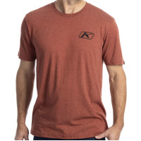 Klim Rippin' Tri-Blend T-Shirt - Heathered Russet / Black