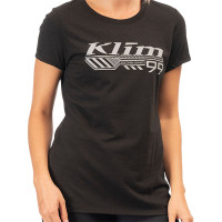 Klim Ladies Foundation Tri-Blend T-Shirt - Black / High Rise