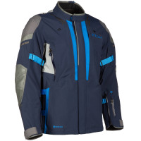 Klim Latitude Gore-Tex Jacket - Dress Blue / Electric Blue Lemonade