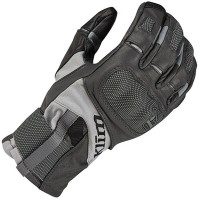 Klim Adventure Gore-Tex Short Leather Gloves - Asphalt