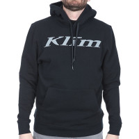 Klim Pullover Hoodie - Black / Monument